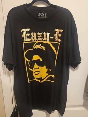 Eazy-E Black Graphic Tee Sz 2x NWT